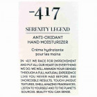 -417 קרם לחות לידיים אנטי אוקסידנט Anti-Oxidant Hand Moisturizer Cream 100ml