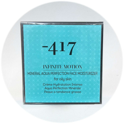 -417 Infinite Motion קרם לחות "מושלם" לעור שמן Mineral Aqua Perfection Face Moisturizer Cream For Oily Skin 50ml
