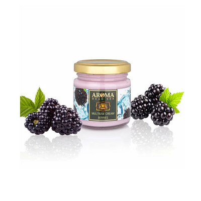 Aroma Dead Sea קרם לחות אוניברסלי "גרגרי בר"  Multiuse Moisturizer Cream Berries 100ml