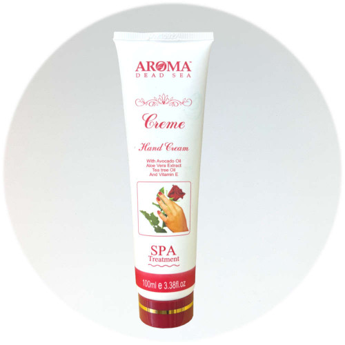 Aroma Dead Sea קרם ידיים עם שמן אבוקדו וויטמין E Avocado Oil & Vitamin E Hand Cream 100ml