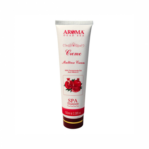 Aroma Dead Sea קרם רב שימושי רימונים Multiuse Cream with Avocado Oil And Vitamin E 100ml