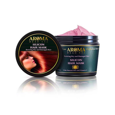 Aroma Dead Sea מסכת סיליקון מקצועית לשיער יבש ופגום Professional Silicone Mask for dry and damaged Hair 500ml