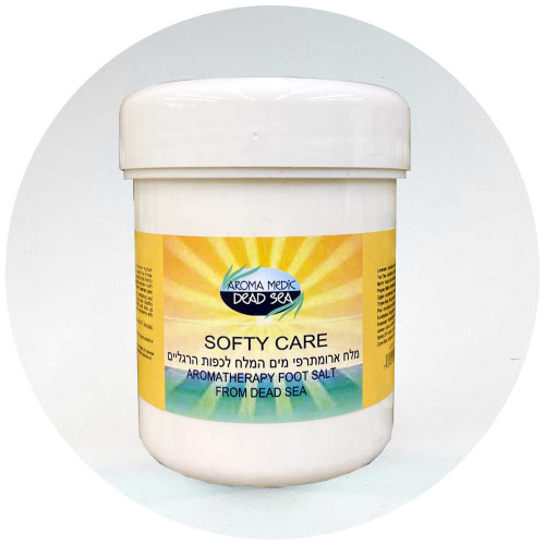 Aroma Medic Softy Care מלח ארומתרפי מים המלך לכפות הרגליים Aromatherapy Foot Salt From Dead Sea 500ml