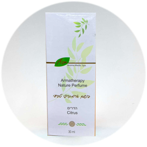 Aroma Medic בושם ארומתרפי טבעי הדרים Aromatherapy Perfumes Natural Ingredients 30ml