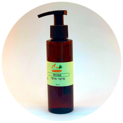 Aroma Medic מי ורדים משמן אתרי עלי ורדים Rose Water from Rose Petal Essential Oil 100ml