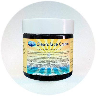 Aroma Medic Clearoface קרם ייחודי לעור שמן הנוטה לאקנה Cream Gel for Acne Treatment 60ml