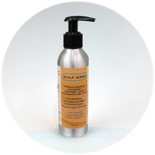 Aroma Medic סבון פילינג ייחודי לטיפול בפסוריאזיס Unique Peeling Soap for Refreshing The Scalp And Preventing Dryness 180ml