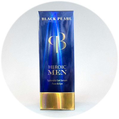 Black Pearl סרום לפנים ולעיניים לגבר Splendid Gel Serum Face & Eye for Men 50ml
