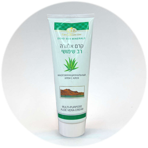 Care&Beauty קרם פנים וגוף רב שימושי Aloe-Vera Multi-Purpose Cream 250ml