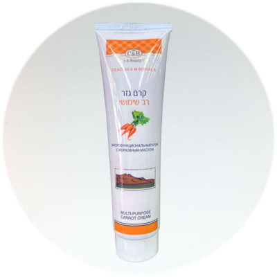 Care&Beauty קרם פנים וגוף רב שימושי  Carrot Multi-Purpose Cream 100ml