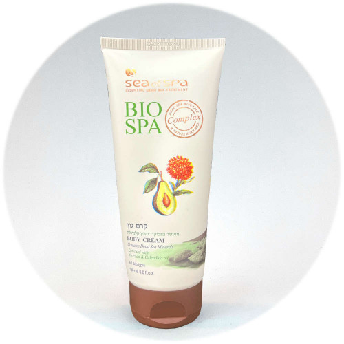 Sea of Spa קרם גוף מועשר באבוקדו ושמן קלנולה Anti-Aging Body Cream with Avocado & Calendula Oil 180ml