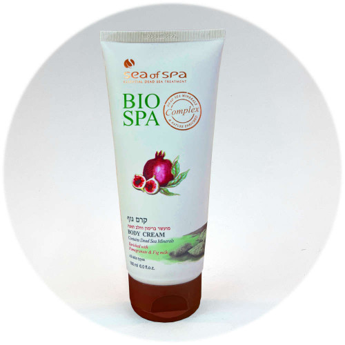 Sea of Spa קרם גוף מועשר ברימון וחלב תאנה Anti Aging Body Cream with Pomegranate & Fig Milk 180ml