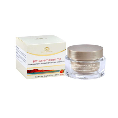 Care & Beauty קרם אובליפיחה Moisturizing Obliphica Cream SPF15 50ml