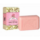 Ein Gedi  סבון שמן זית מסורתי - שרון  Traditional Olive Oil Soap Rose Of Sharon 100gr