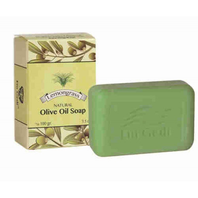 Ein Gedi סבון זית בניחוח לימון Traditional Olive Oil Soap with Lemon Scent 100gr