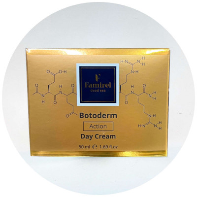 Famirel קרם יום לעור הפנים נגד קמטים Botoderm Active Day Cream 50ml
