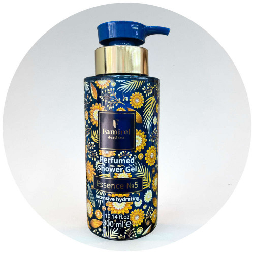 Famirel גל רחצה מבושם לחות אינטנסיבית Perfumed Shower Gel Intensive Hydrating Essence 350ml