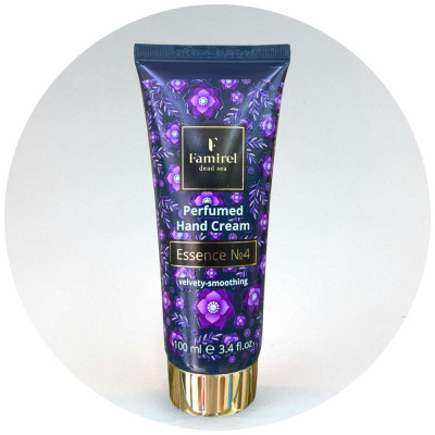 Famirel קרם ידיים מבושם Perfumed Hand Cream Essence N4 Velvety-Smoothing 100ml