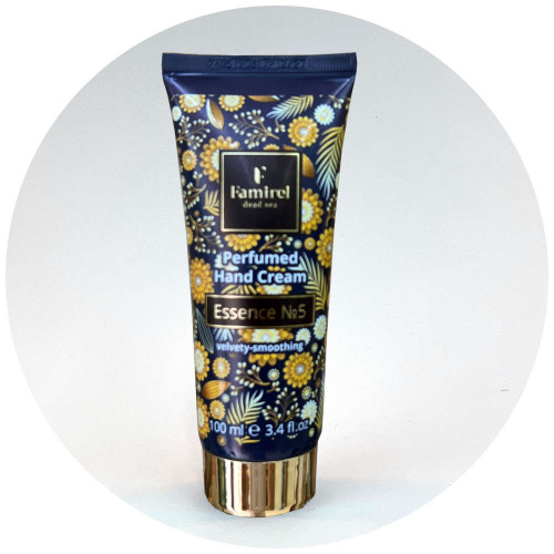 Famirel קרם ידיים מבושם Perfumed Hand Cream Essence N5 Velvety-Smoothing 100ml
