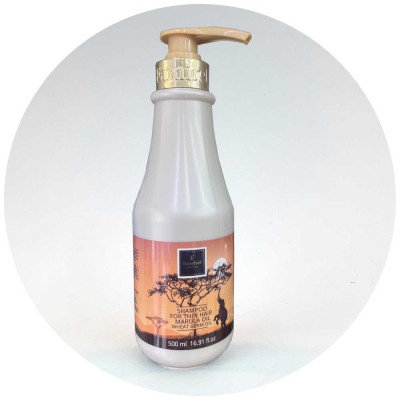 Famirel Shampoo Marula Oil for thin Hair wheat Germ Oil 500ml