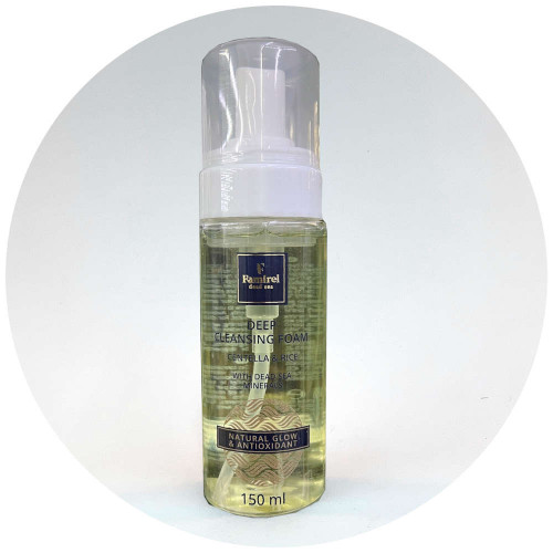 Famirel Deep Cleansing Facial Foam Centella & Rice with Daed Sea Minerals 150ml