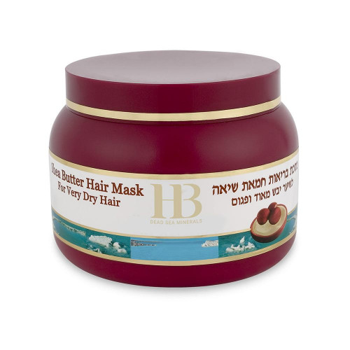 Health & Beauty מסכת בריאות חמאת שיאה לשיער יבש מאד ופגום Shea Butter Hair Mask 250ml