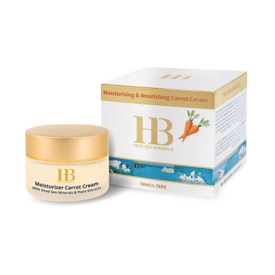 Health & Beauty קרם לחות והזנה שמן גזר ים המלח Moisturizer & Nourishing Carrot Cream 50ml