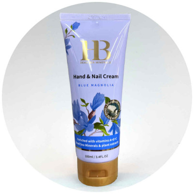 Health & Beauty קרם טיפולי לידיים ולציפורניים  Hands & Nails Cream Blue Magnolia 100ml