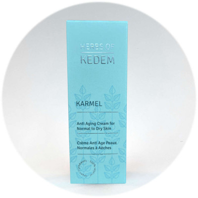 Herbs of Kedem Karmel קרם אנטי אייג'ינג לקמטים ושקיות מתחת לעיניים Anti-Aging Cream Wrinkles and Bags under Eyes 50ml
