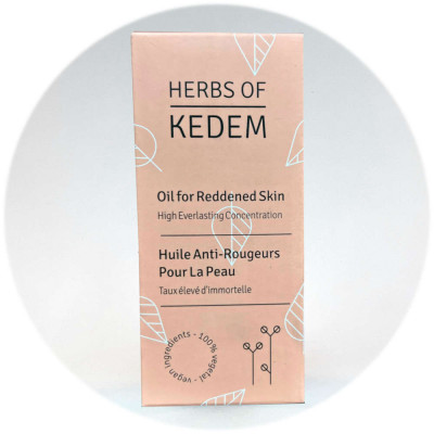 Herbs of Kedem Maccabim מיצוי חי עד - דם המכבים האיטלקי, לעור עם אזורי אדמומיות20ml