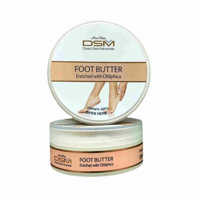 Mon Platin חמאת‭ ‬רגליים ‬אובליפיחה Foot Butter Enriched with Obliphica 150ml