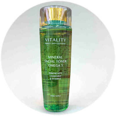 More Beauty מי פנים מינרליים Mineral Facial Toner Omega 3 225ml