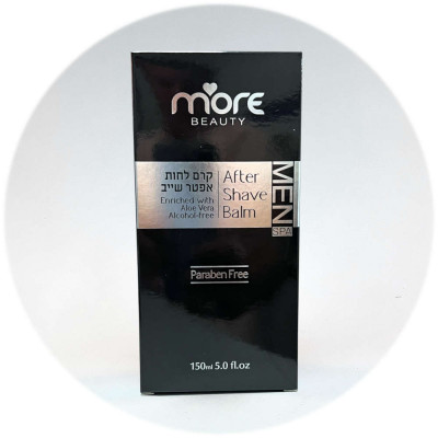 More Beauty קרם לחות אפטר שייב After Shave Balm for Men 150ml