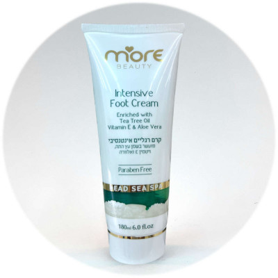 More Beauty קרם רגליים אינטנסיבי Intensive Foot Cream 180ml