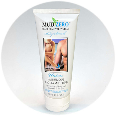 Mud Zero קרם מסיר שיעור על בסיס בוץ ים המלך Hair Remover Unisex 200ml