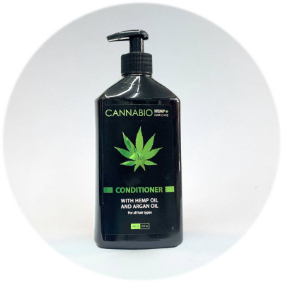 Sea Of Spa Cannabio מרכך עם שמן המפ וארגן Conditioner with Hemp and Argan Oil 400ml