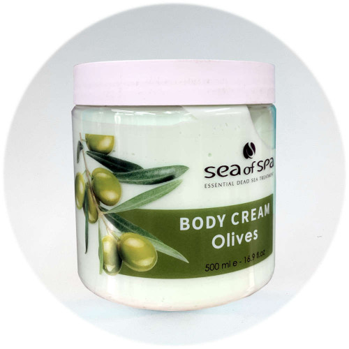 Sea Of Spa קרם גוף זית Body Cream Olives 500ml