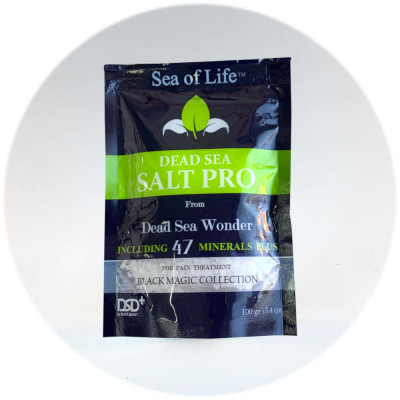 Sea of Life DSD+ מלחי אמבט טבעיים מים המלח Dead Sea Bath Salts 100gr