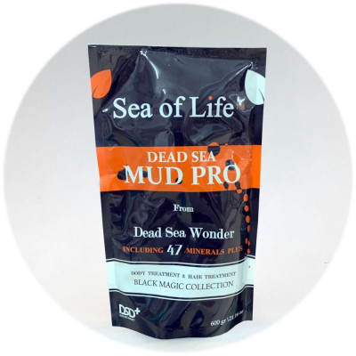 Sea of Life DSD+ בוץ מינרלי טבעי מים המלח Dead Sea Mud 600gr