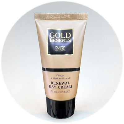 Sea of Spa Gold Benefits קרם יום מחדש  Renewal Day Cream Omega & Hyaluronic Acid  50ml