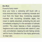 Sea Of Spa Bio Mud קרם לגוף Powerful Body Cream 200ml