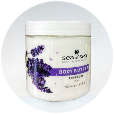 Sea Of Spa חמאת גוף לבנדר פריחת Body Butter Lavender Blossom 500ml
