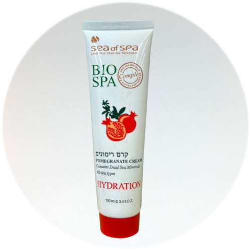 Sea of Spa קרם גוף מועשר ברימון Dead Sea Minerals Hydration Body Cream Pomegranate 100ml
