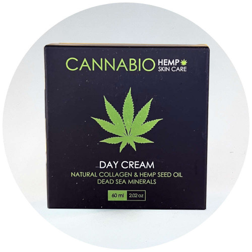 Sea Of Spa Cannabio קרם יום קולגן טבעי ושמן זרעי המפ Day Cream Natural Collagen & Hemp Seed Oil 50ml