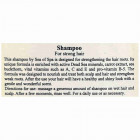 Sea Of Spa Bio Spa שמפו לחיזוק שורשי השיער בשמן גזר ואשחר Shampoo for Strong Hair enriched with Carrot & Sea Buckthorn 400ml