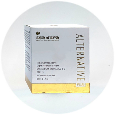 Sea Of Spa Alternative Plus קרם לחות פעיל במרקם קליל Time Control Active Light Moisture Cream 50ml