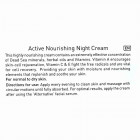 Sea Of Spa Alternative Plus קרם לילה פעיל ומזין לעור רגיל עד יבש Active Nourishing Night Cream 50ml