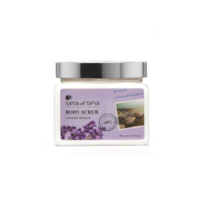 Sea of Spa פילינג גוף לבנדר Body Scrub Lavender 500ml