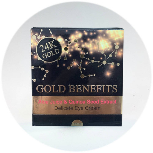 Sea of Spa Gold Benefits קרם עיניים עדין Aloe Juice & Quinoa Seed Extract Delicate Eye Cream 50ml