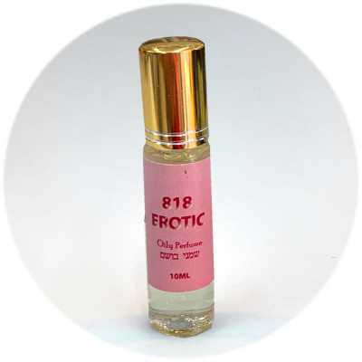 818 Erotic שמני בושם Perfume Oils 818 Erotic 10ml